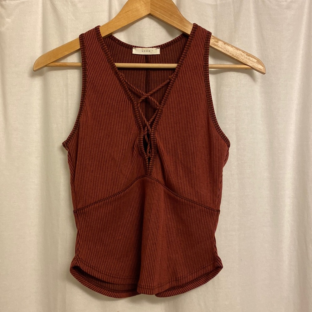 Lush Pinstriped Tank